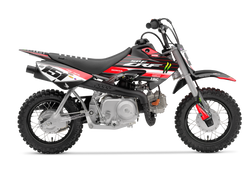 Honda Fork Red Graphic Kit - CRF CR XR Models | All Years