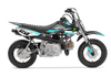 Crf50 Graphics Kit - Fork Aqua