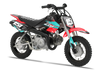 Crf50 Graphics Kit - Spider Aqua