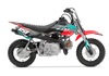 Crf50 Graphics Kit - Spider Aqua