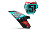 GASGAS Number Background Decals - Kezz