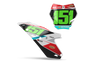 GASGAS Number Background Decals - Kezz