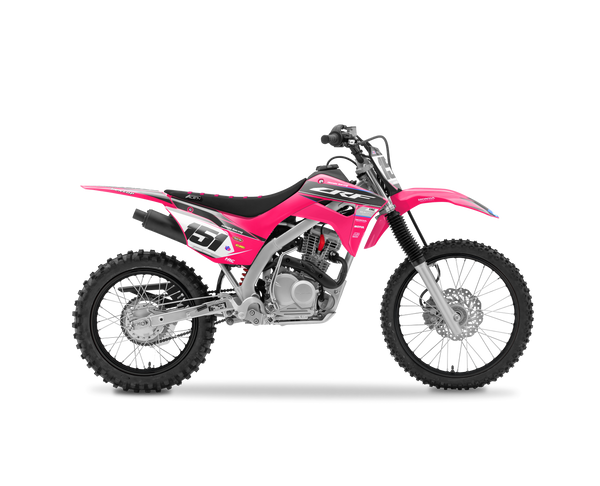Honda Classic Pink Graphic Kit - CRF CR XR Models | All Years