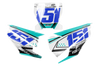 Husqvarna Number Background Decals - Smash