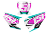 Husqvarna Number Background Decals - Smash
