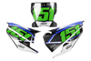 Husqvarna Number Background Decals - Alpha