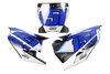 Husqvarna Number Background Decals - Alpha