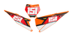 KTM Number Background Decals - Active