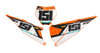 KTM Number Background Decals - Active