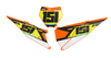 KTM Number Background Decals - Active