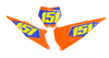 KTM Number Background Decals - Tate