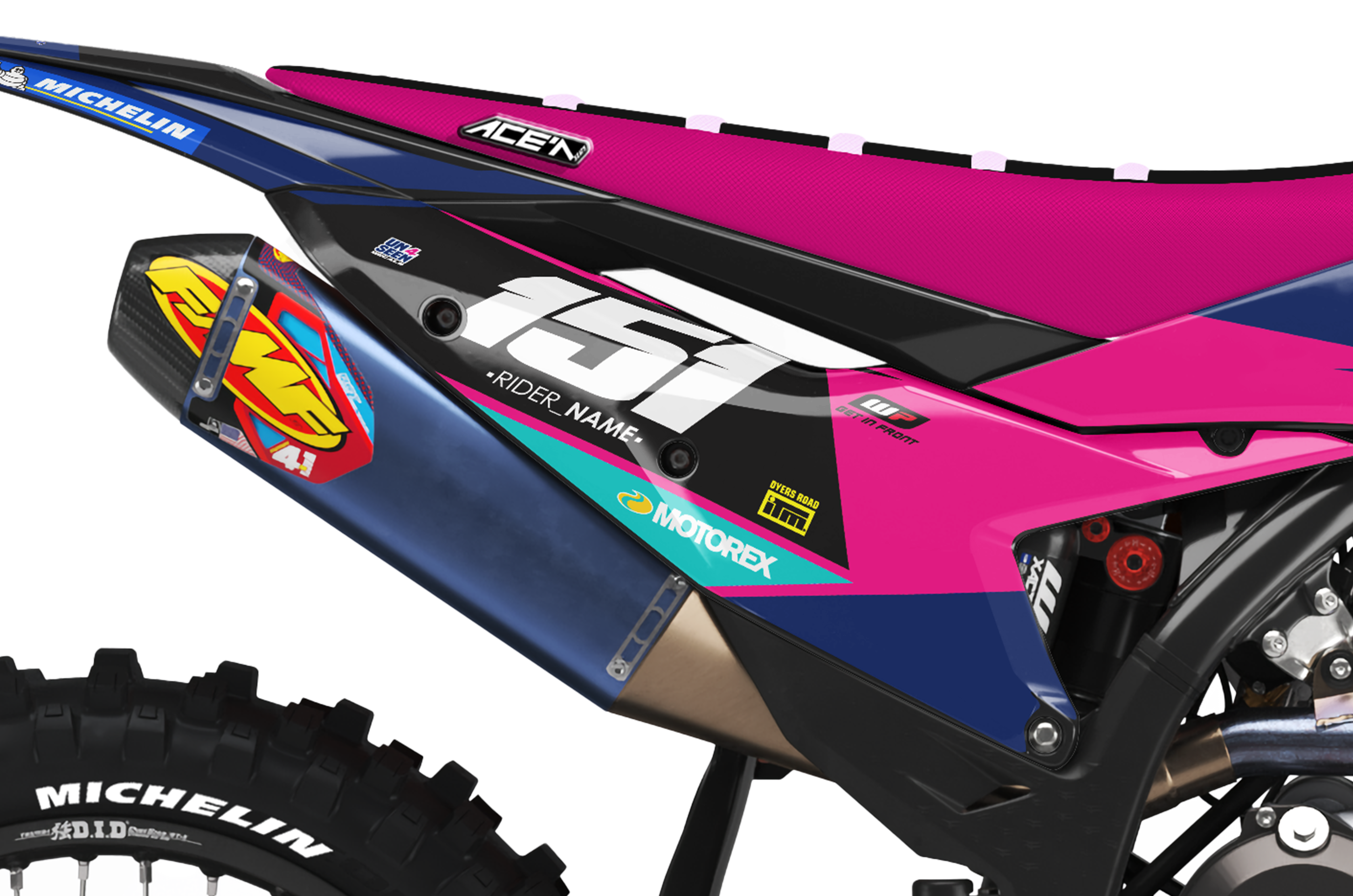 KTM Graphics Kit - ITM Pink