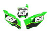 Kawasaki Number Background Decals - Scrub