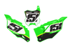 Kawasaki Number Background Decals - Scrub