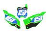 Kawasaki Number Background Decals - Scrub