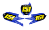 Yamaha Number Background Decals - Rampt