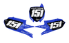 Yamaha Number Background Decals - Rampt