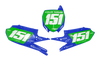 Yamaha Number Background Decals - Rampt