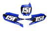 Yamaha Number Background Decals - Timaz