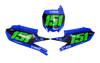 Yamaha Number Background Decals - Timaz