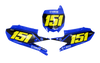 Yamaha Number Background Decals - Timaz