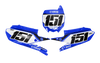 Yamaha Number Background Decals - Timaz