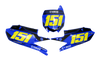 Yamaha Number Background Decals - Timaz