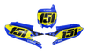 Yamaha Number Background Decals - Timaz