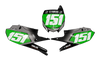 Yamaha Number Background Decals - Beast