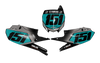 Yamaha Number Background Decals - Beast