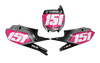 Yamaha Number Background Decals - Beast