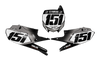 Yamaha Number Background Decals - Beast