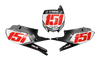Yamaha Number Background Decals - Beast
