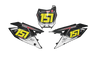 Suzuki Number Background Decals - Spark