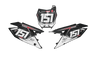 Suzuki Number Background Decals - Spark