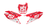 Suzuki Number Background Decals - Spark