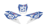 Suzuki Number Background Decals - Spark