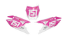 Suzuki Number Background Decals - Spark