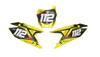 Suzuki Number Background Decals - Flow