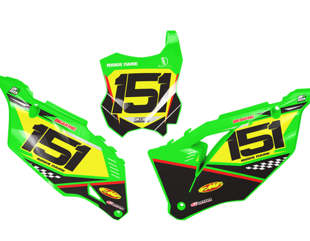 Kawasaki Ninja Number Background - KK KXF KDX KLX Models | All Years