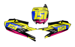 Yamaha Lock Graphic Kit - YZ YZF WR TTR PW Models | All Years