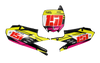 Yamaha Number Background Decals - Lock
