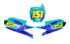 Yamaha Number Background Decals - Flow