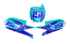 Yamaha Number Background Decals - Flow