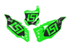 Kawasaki Number Background Decals - Emperor