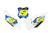 Kawasaki Number Background Decals - Raider