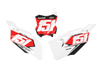 Kawasaki Number Background Decals - Raider