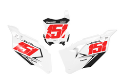 Kawasaki Raider Number Background - KK KXF KDX KLX Models | All Years