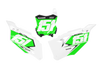 Kawasaki Number Background Decals - Minute