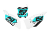 Kawasaki Number Background Decals - Raider